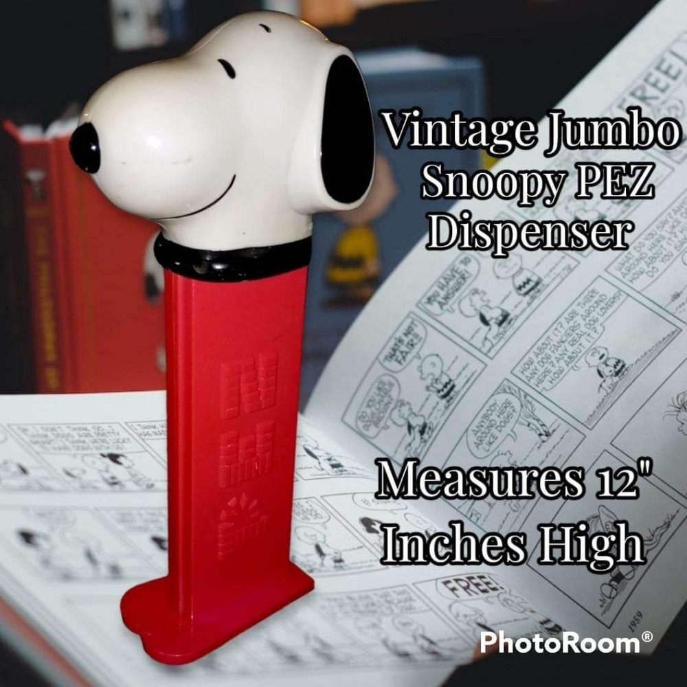 JUMBO Snoopy PEZ Dispenser!